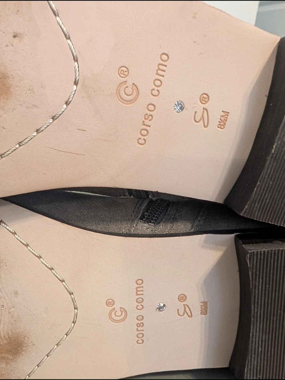 Corso Como Laura Suede Over-the-Knee Riding Boots